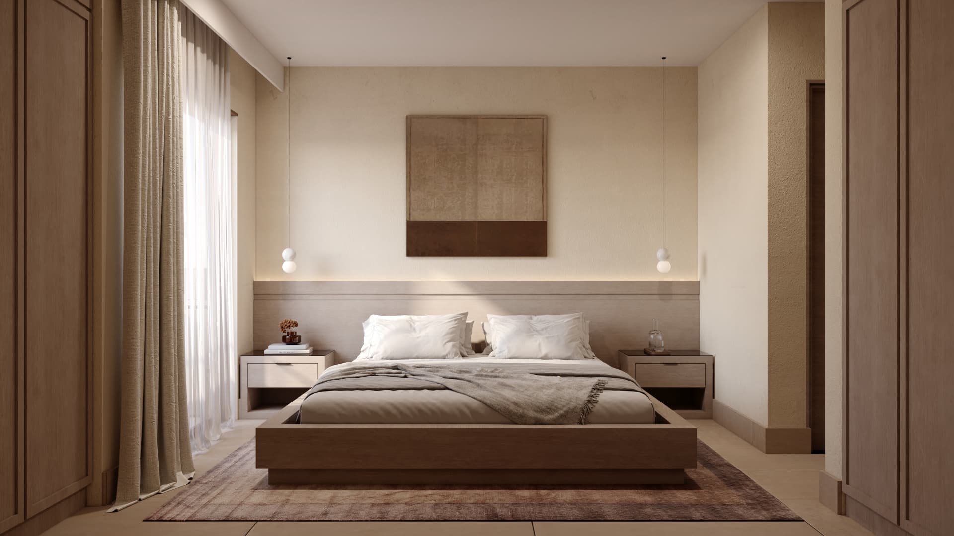 Interior de la villa Sabino
